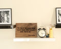 Wood Sign | Wooden Wall Sign | Personalized Quote, Leadership Quotes