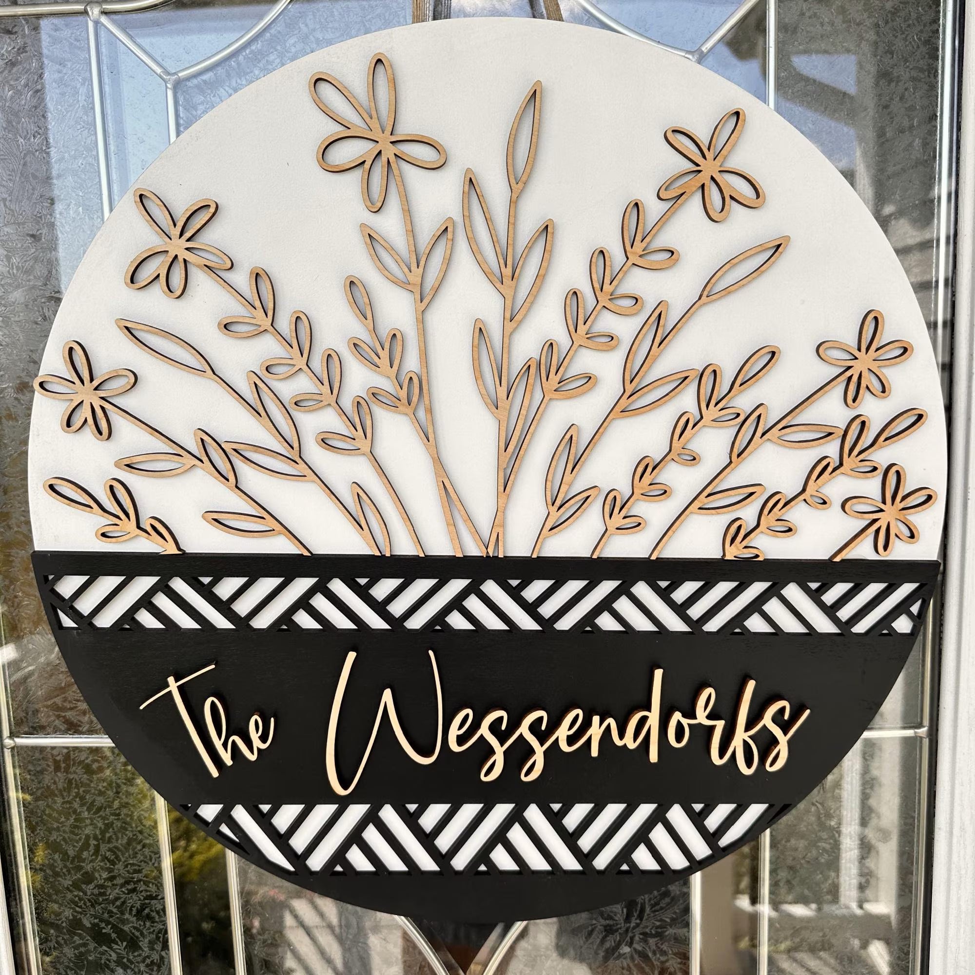 Wooden Door Sign, Family Name Sign, Engagement Gift, Housewarming Gift, Personalized Sign, Last Name Sign, Front Door Welcome, Wedding Gift